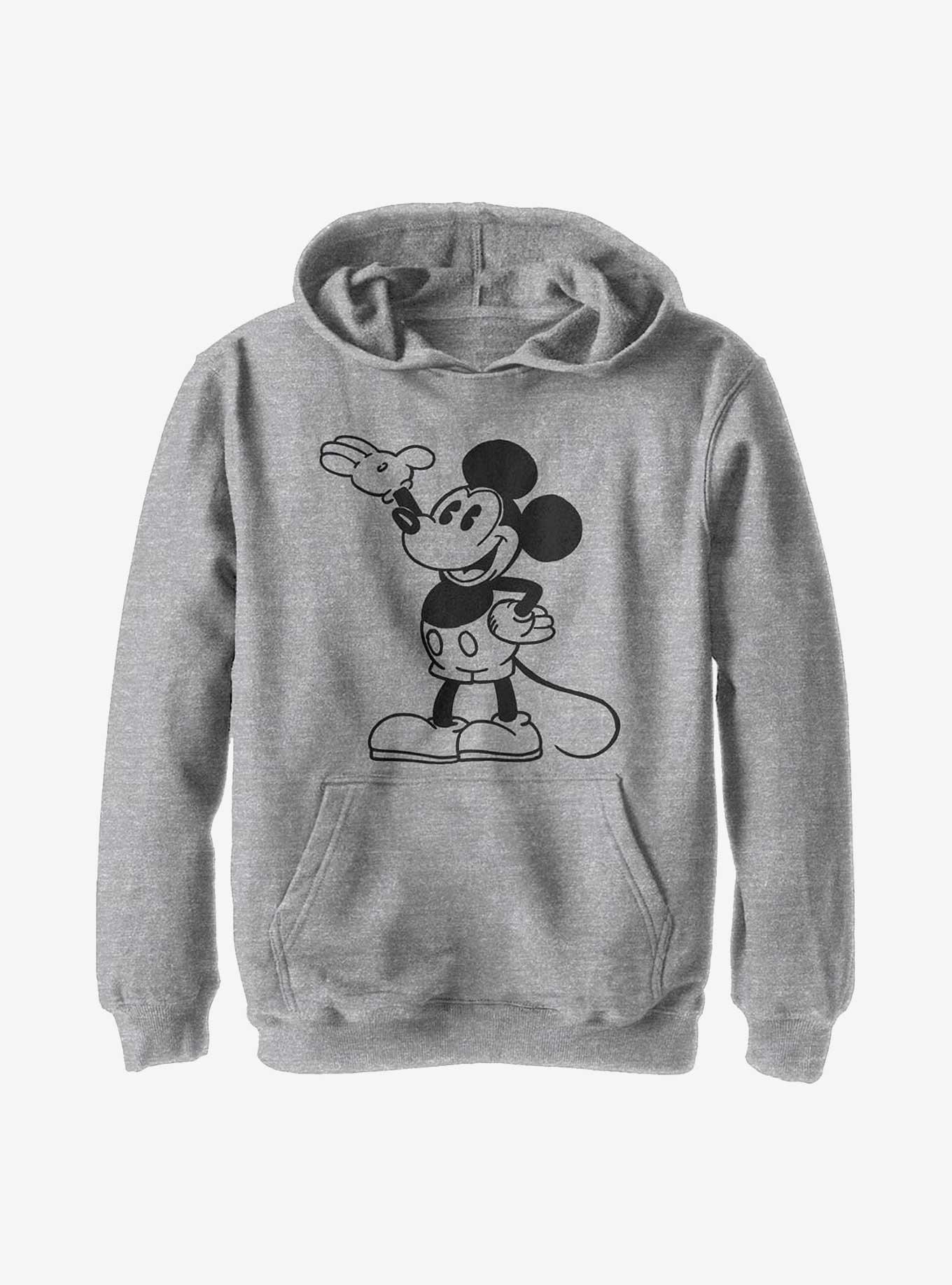 Disney Mickey Mouse Pose Youth Hoodie, , hi-res