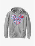 Disney Mickey Mouse Tie Dye Americana Youth Hoodie, ATH HTR, hi-res