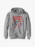 Marvel Avengers Assemble Youth Hoodie, ATH HTR, hi-res