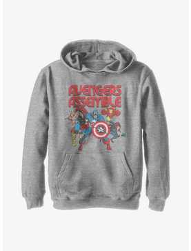 Marvel Avengers Assemble Youth Hoodie, , hi-res