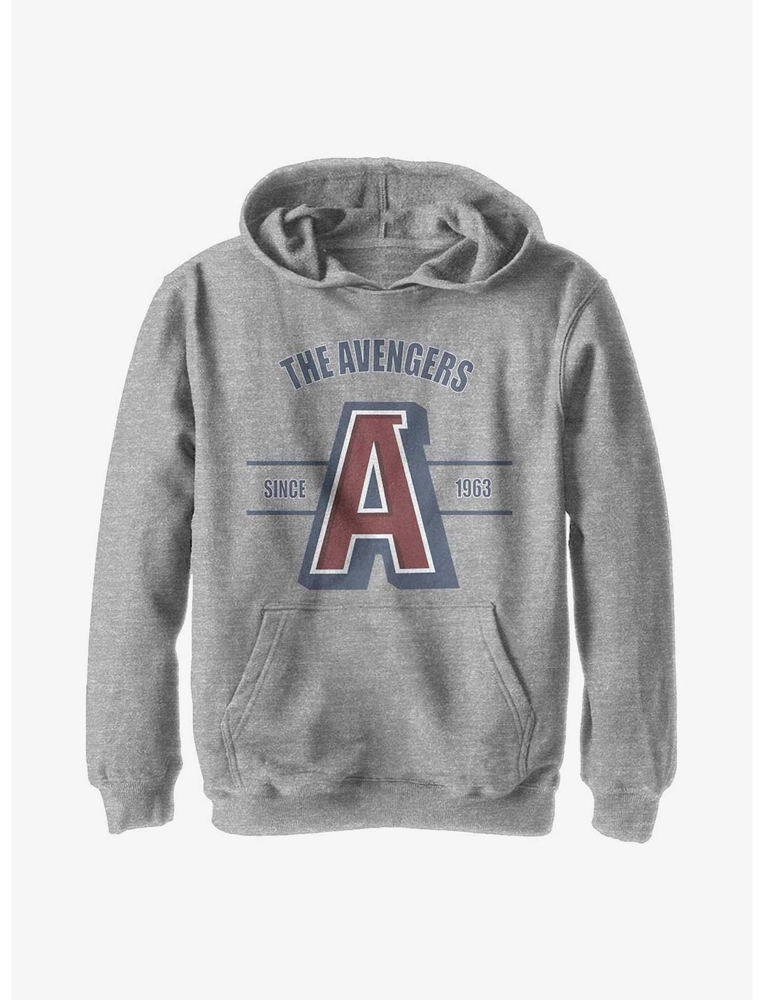 Marvel Avengers Jersey Youth Hoodie, ATH HTR, hi-res