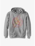 Marvel Iron Man Avengers Youth Hoodie, ATH HTR, hi-res