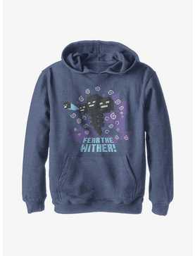 Minecraft Fear The Wither Youth Hoodie, , hi-res