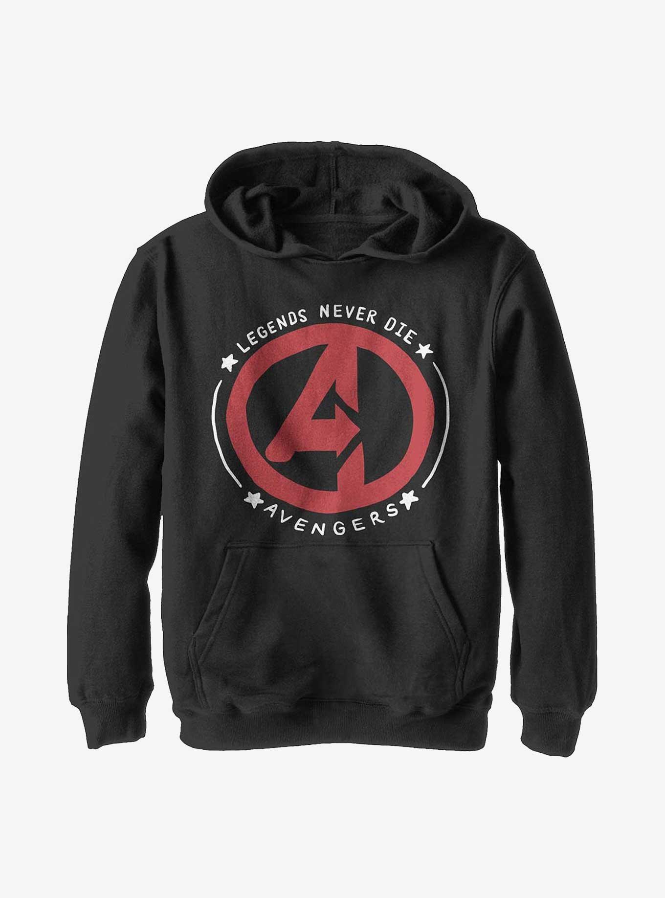 Marvel Avengers Legends Never Die Youth Hoodie, , hi-res