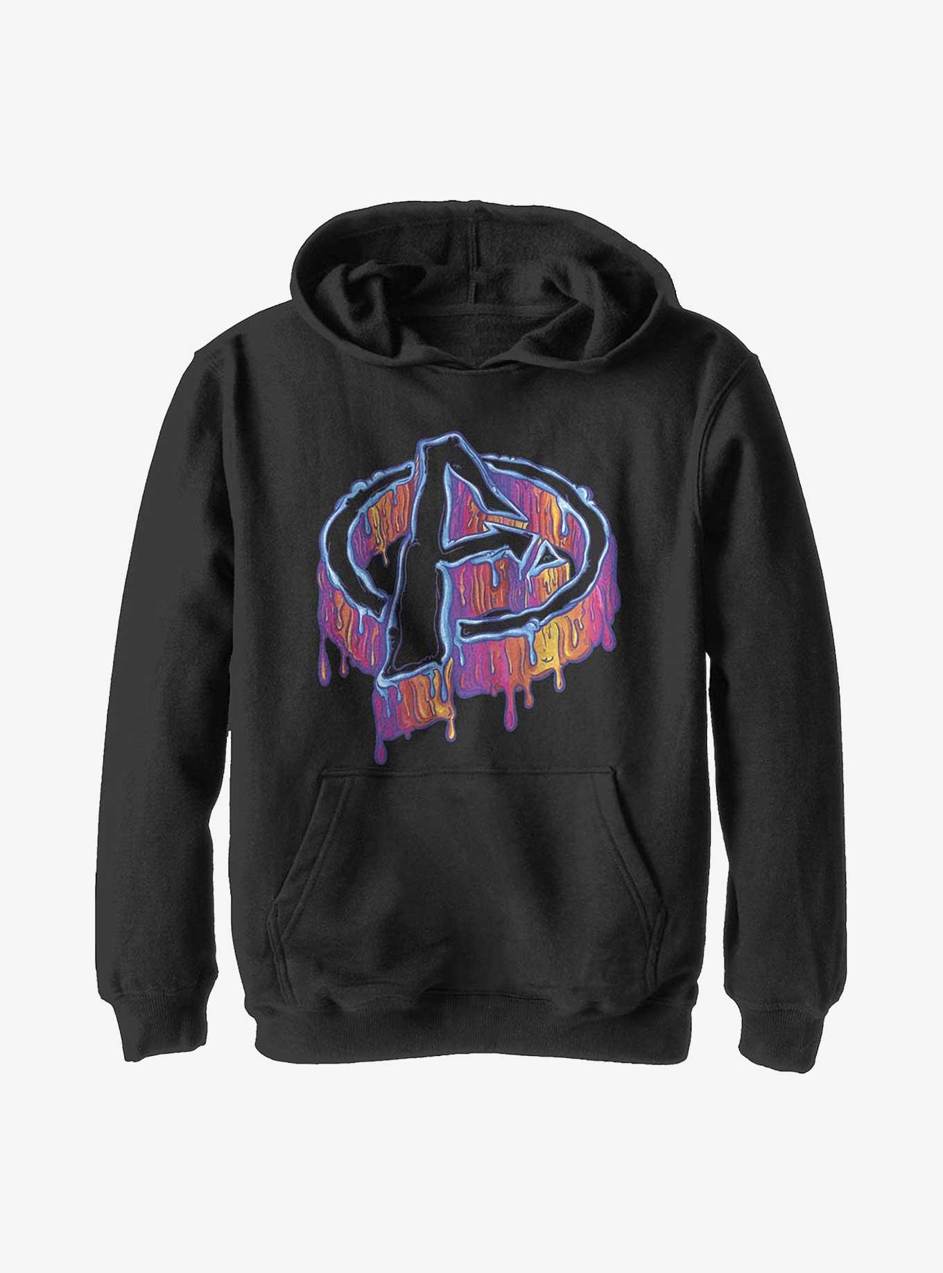 Marvel Avengers Melting Avengers Icon Youth Hoodie, , hi-res
