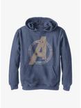 Marvel Avengers Neon Avengers Icon Youth Hoodie, NAVY HTR, hi-res
