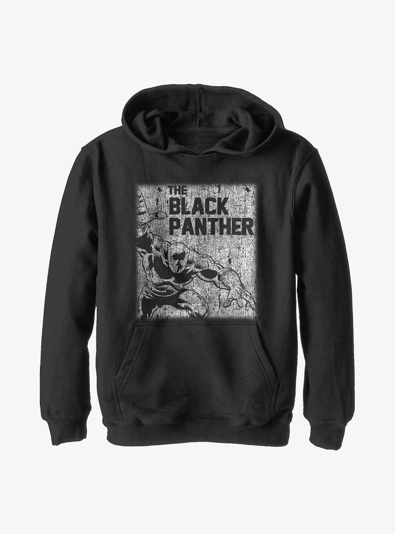 Marvel Black Panther Chalk Youth Hoodie, , hi-res