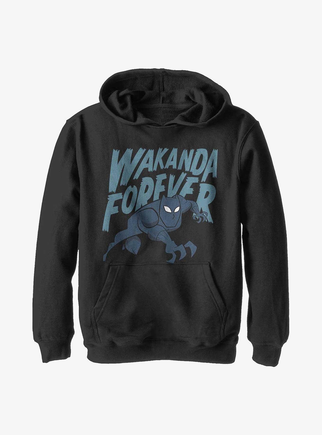 Marvel Black Panther Wakanda Saturday Morning Youth Hoodie, , hi-res