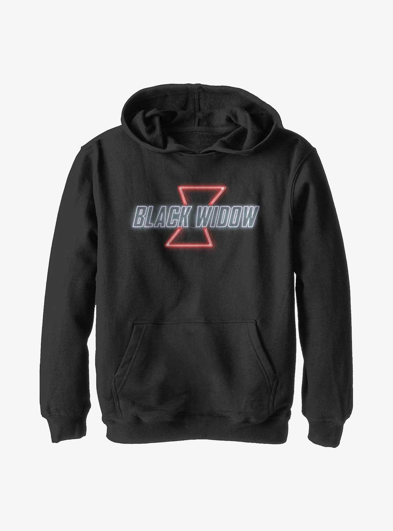 Marvel Black Widow Neon V2 Youth Hoodie, , hi-res