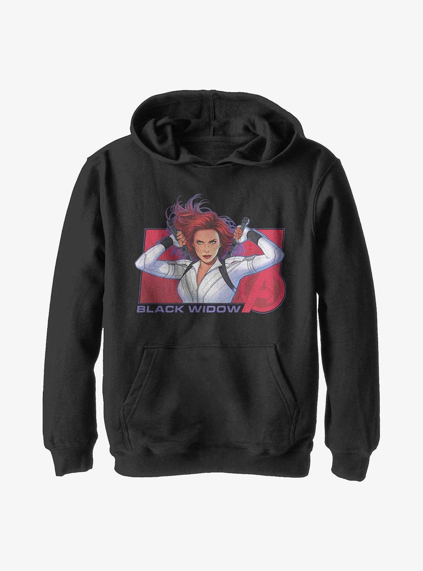 Marvel Black Widow Ready Widow Youth Hoodie, , hi-res