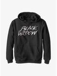 Marvel Black Widow Paint Youth Hoodie, BLACK, hi-res