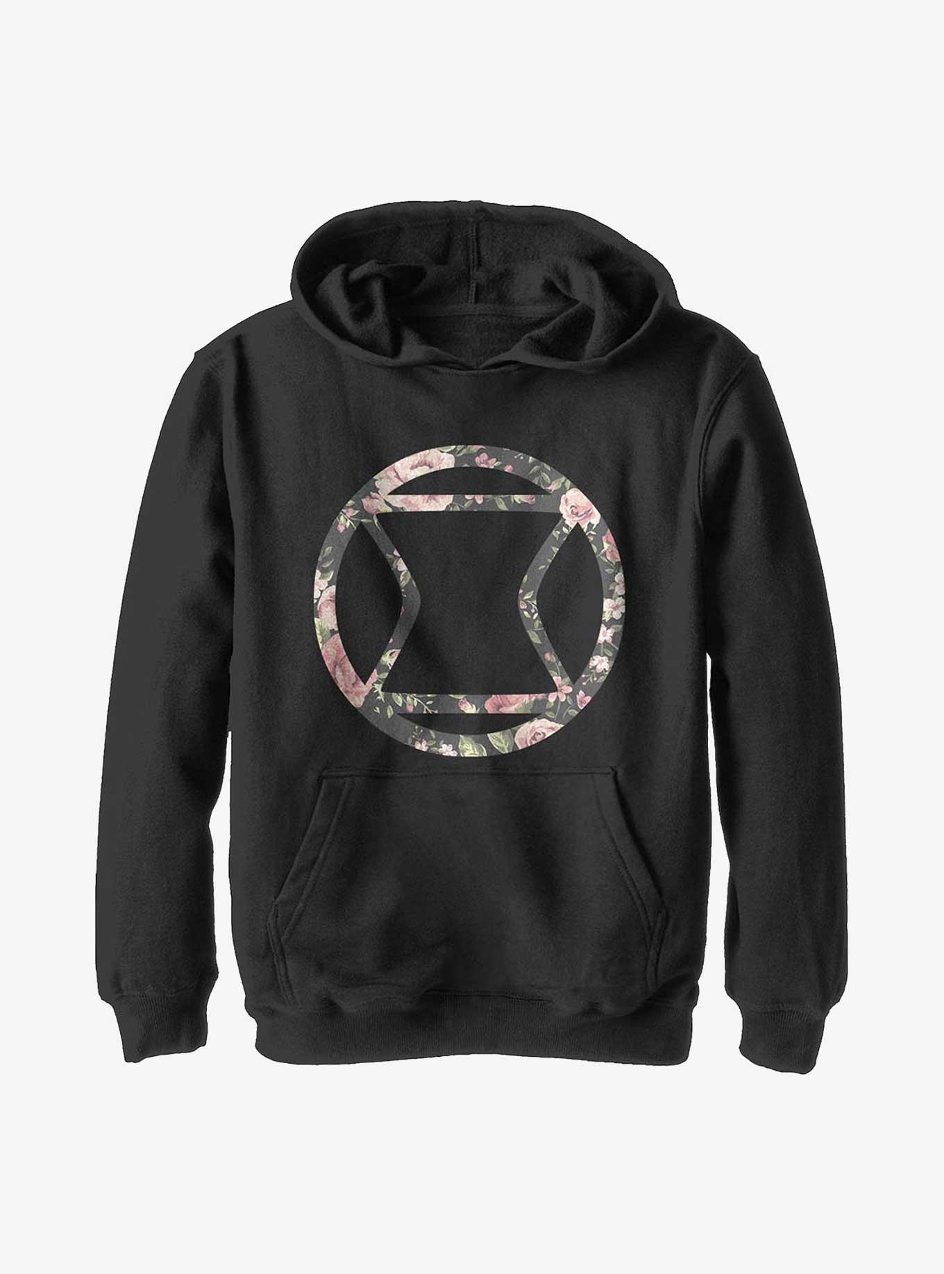 Marvel Black Widow Rose Youth Hoodie, , hi-res