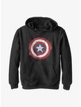 Marvel Captain America Spray Logo Youth Hoodie, BLACK, hi-res