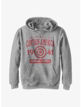 Marvel Captain America Captain's Property Youth Hoodie, , hi-res