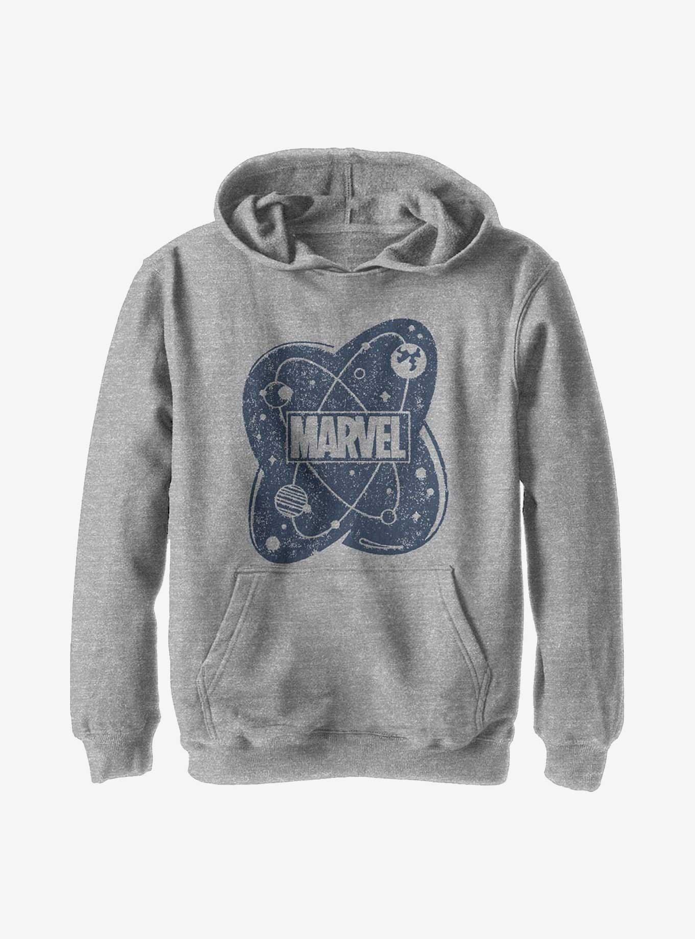 Marvel Captain Marvel Atom Logo Youth Hoodie, , hi-res
