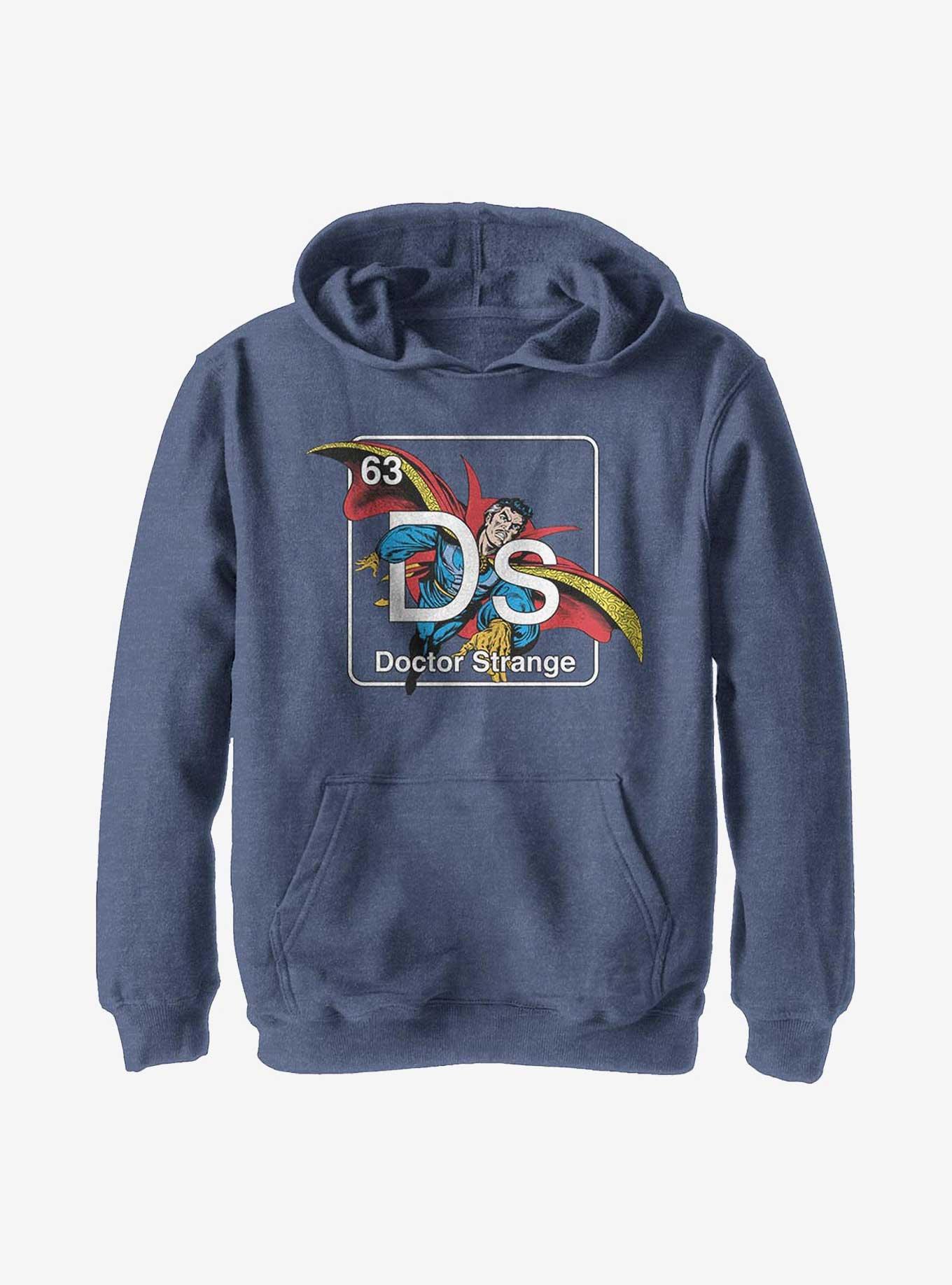 Marvel Doctor Strange Periodic Table Youth Hoodie BLUE BoxLunch