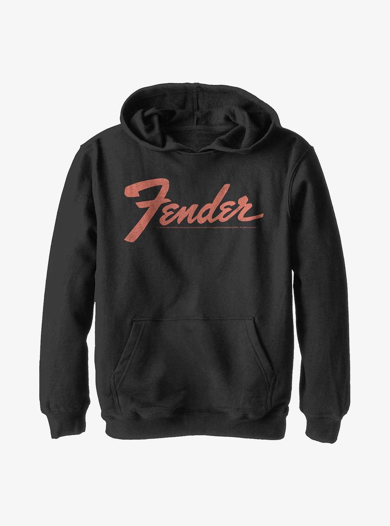 Fender Logo Youth Hoodie, , hi-res