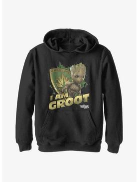 Marvel Guardians Of The Galaxy Groot Slam Youth Hoodie, , hi-res