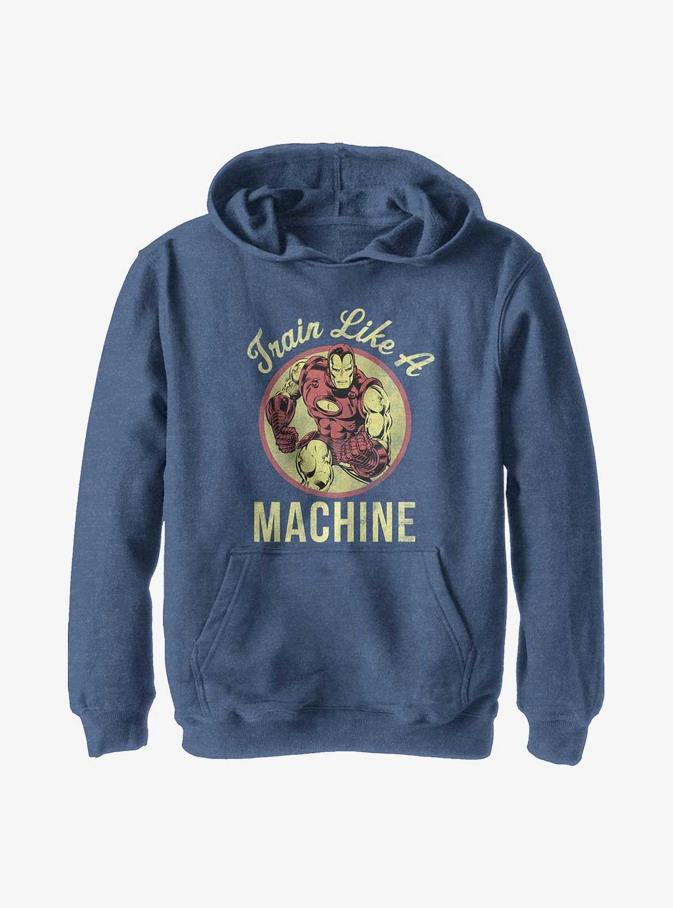 Marvel Iron Man Like A Machine Youth Hoodie, , hi-res