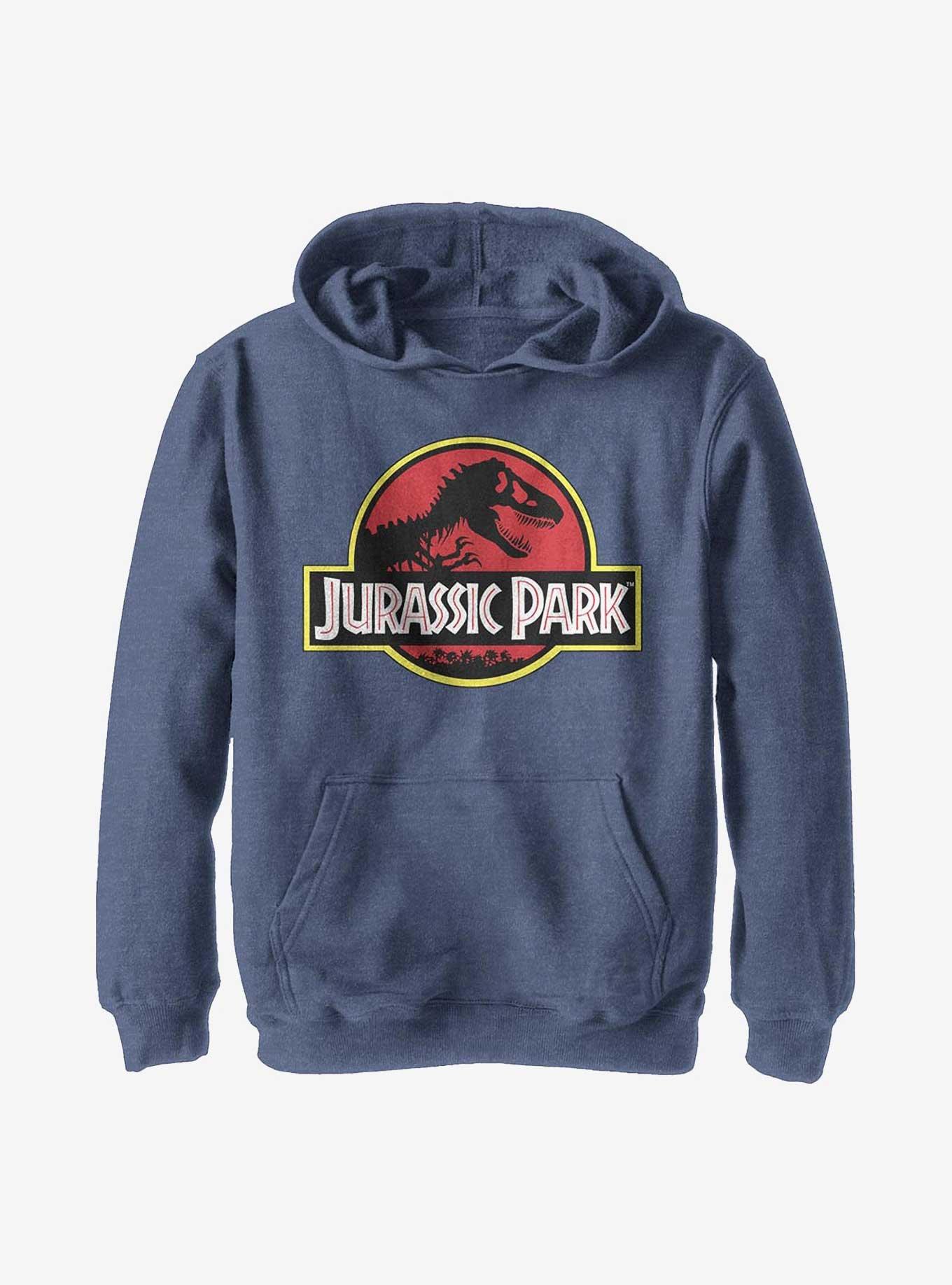 Jurassic Park Logo Youth Hoodie, , hi-res
