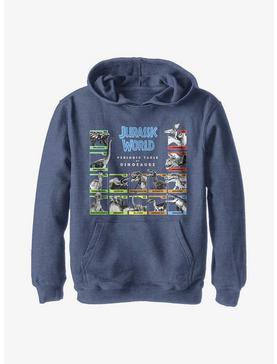 Jurassic World Periodic Table Dinos Youth Hoodie, , hi-res