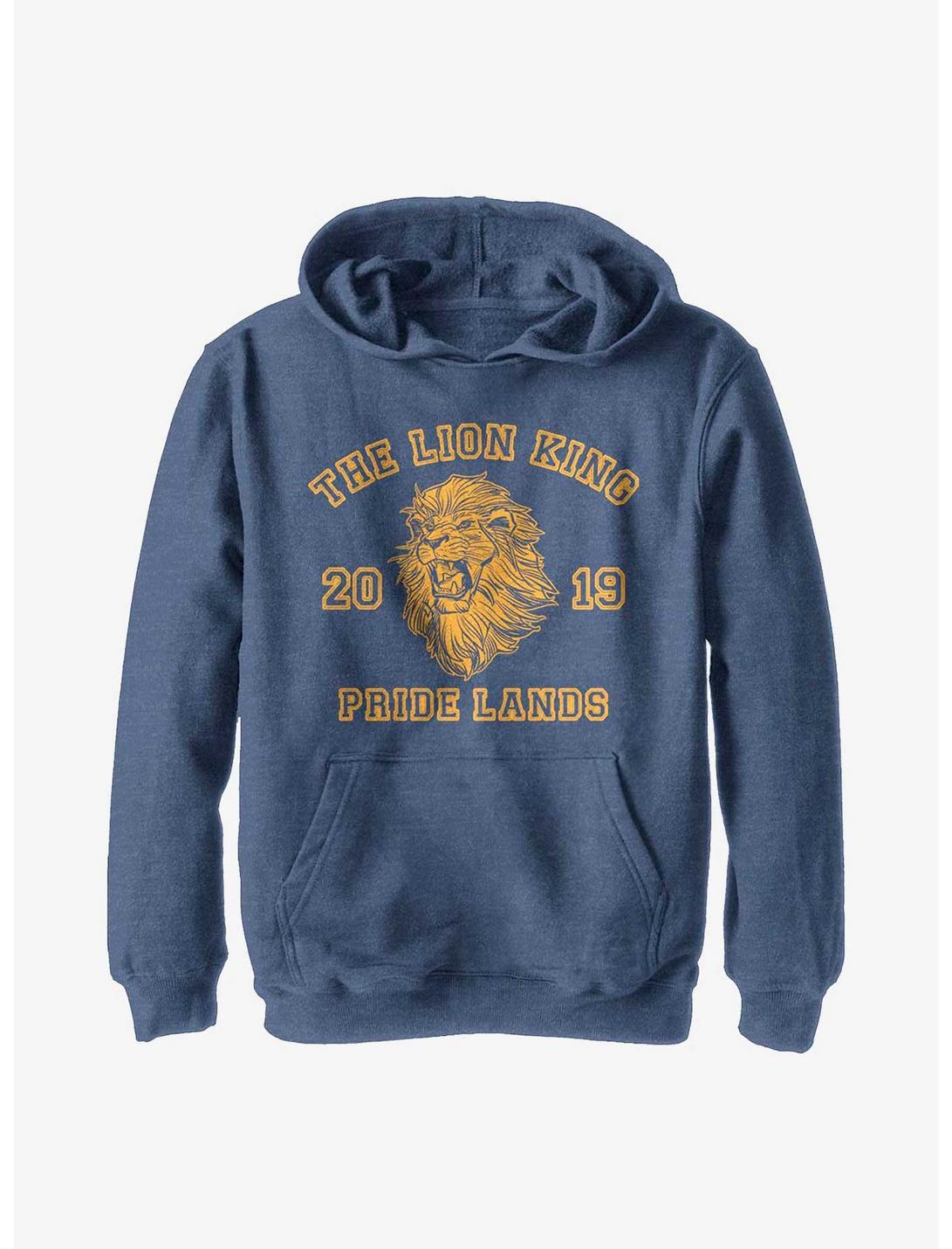 Disney The Lion King 2019 Pride Lands Simba Youth Hoodie, NAVY HTR, hi-res