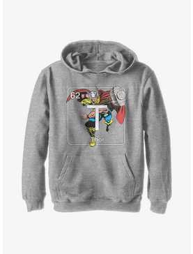 Marvel Thor Periodic Table Youth Hoodie, , hi-res