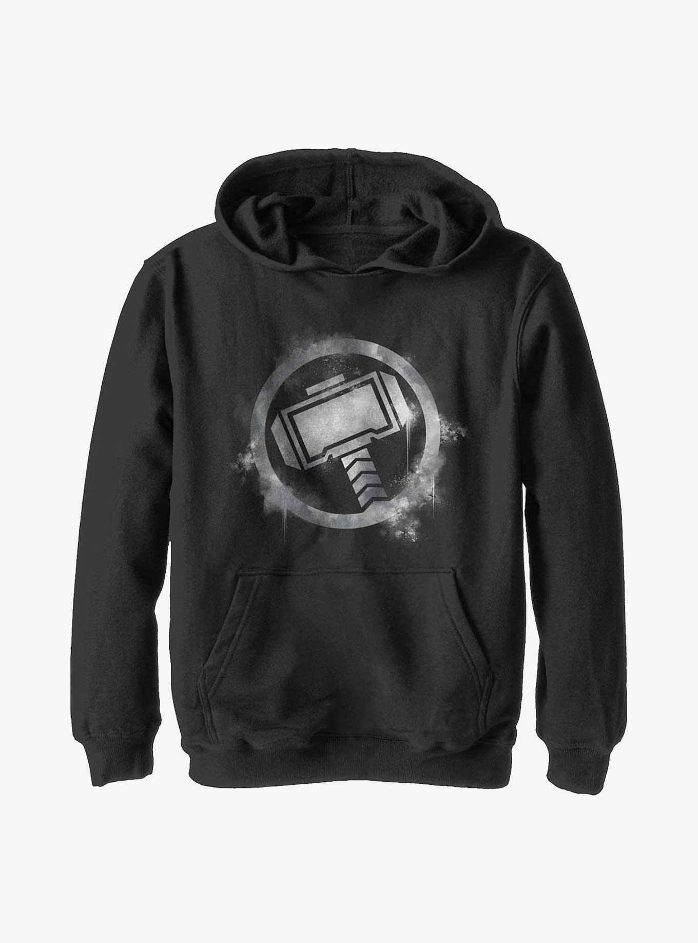 Marvel Thor Spray Logo Youth Hoodie, , hi-res