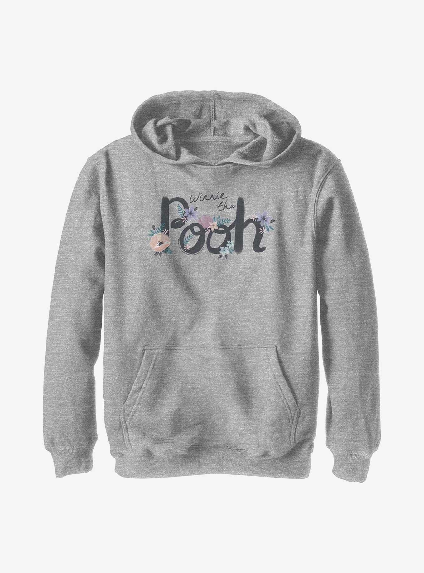 Disney Winnie The Pooh Name Art Youth Hoodie, , hi-res