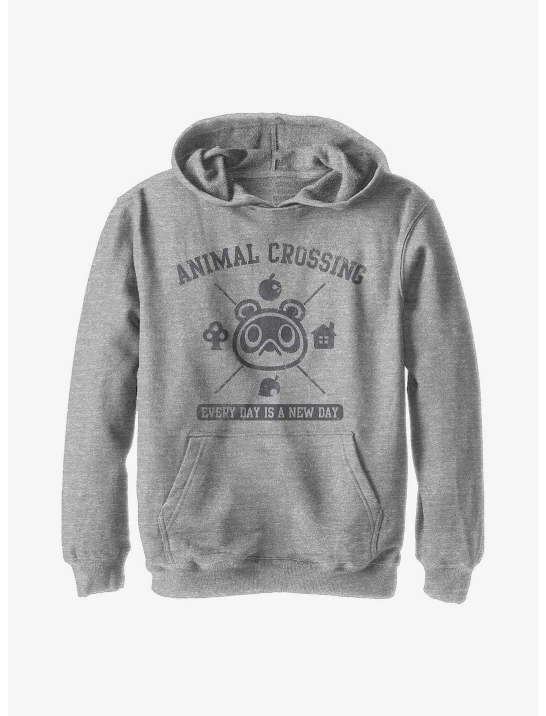 Animal Crossing Every Day Youth Hoodie, ATH HTR, hi-res