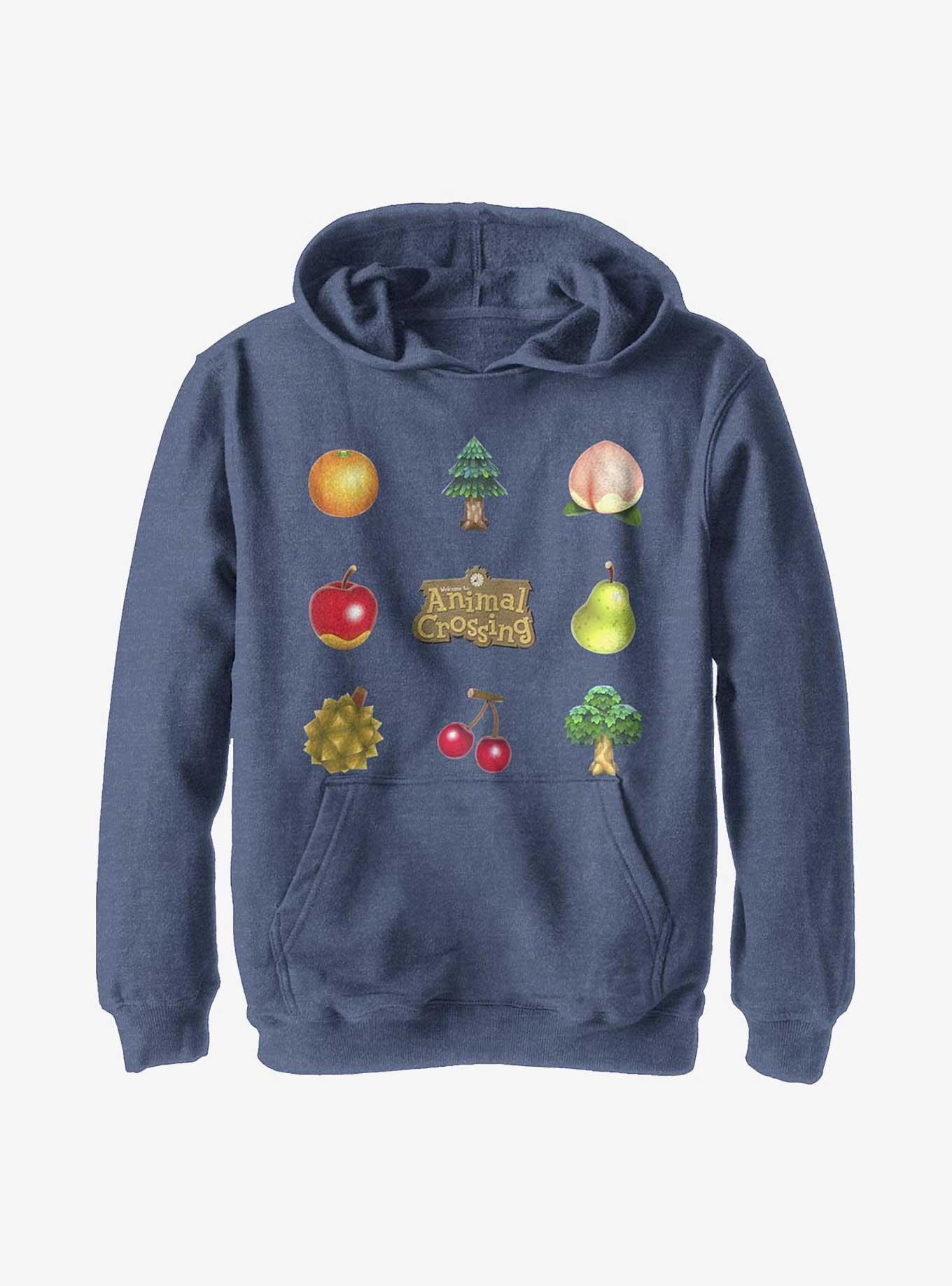 Animal Crossing Items Youth Hoodie, , hi-res