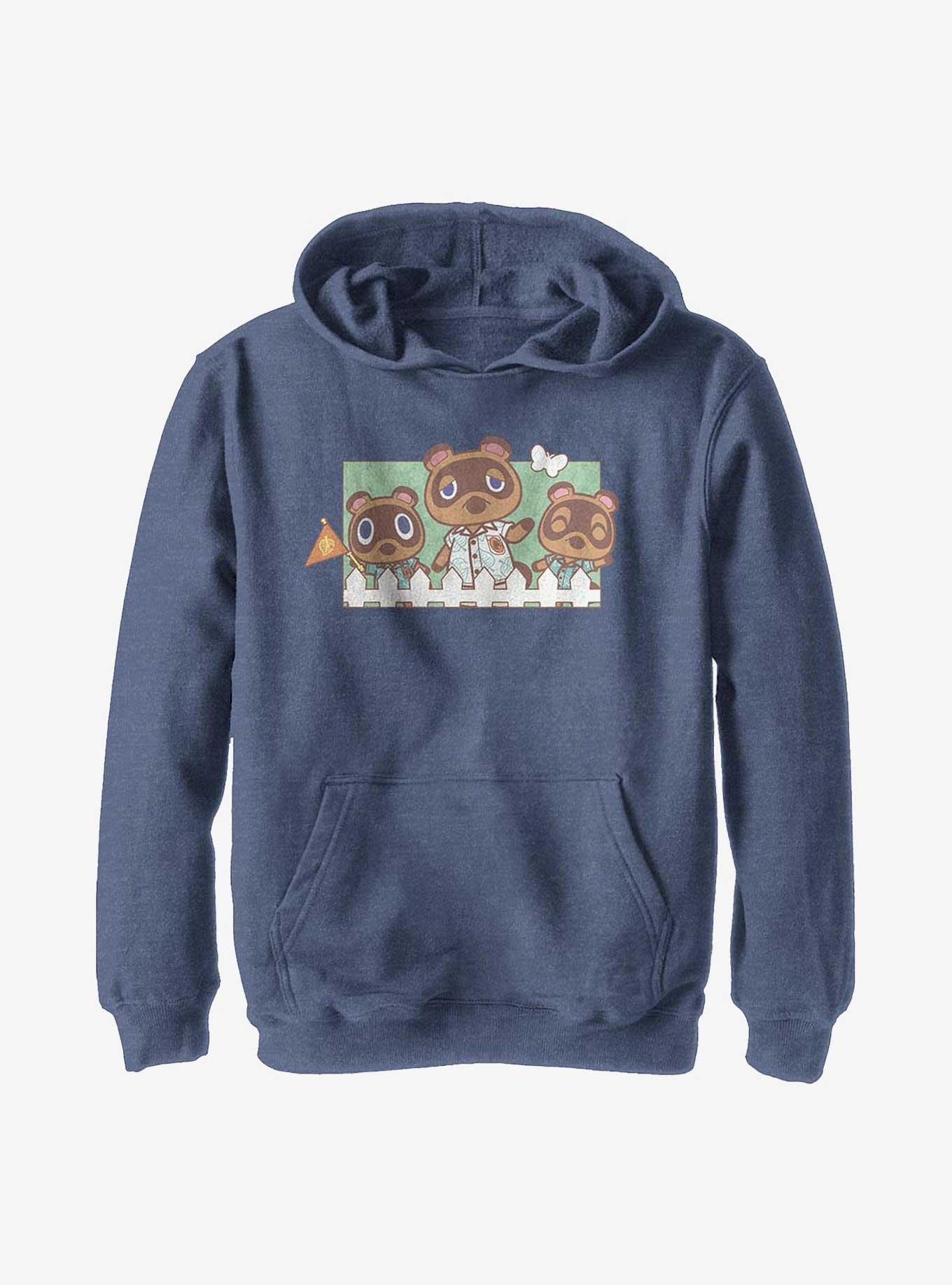 Animal Crossing Nook Family Youth Hoodie, , hi-res