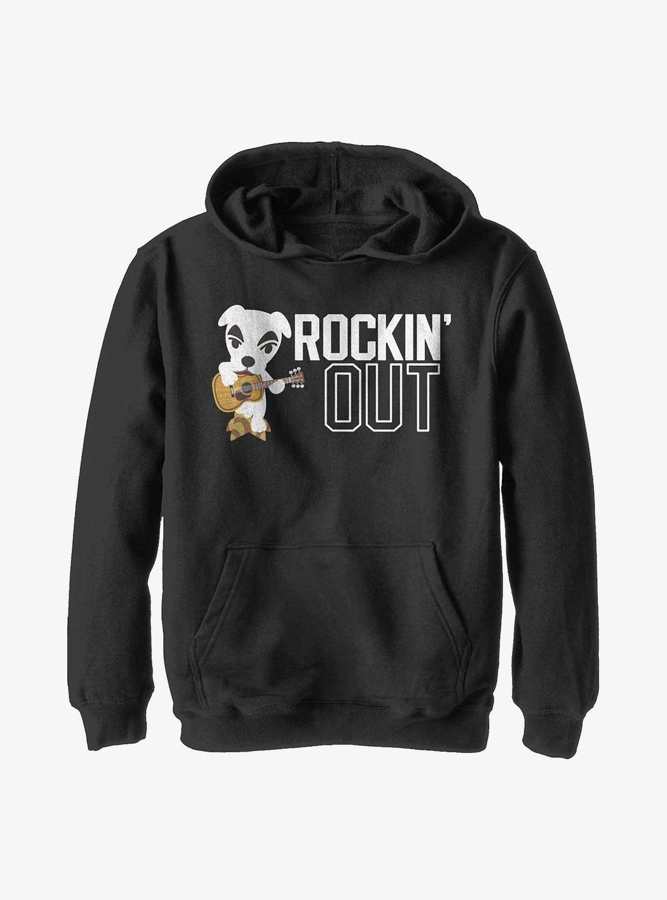 Animal Crossing Rockin Out Youth Hoodie, , hi-res