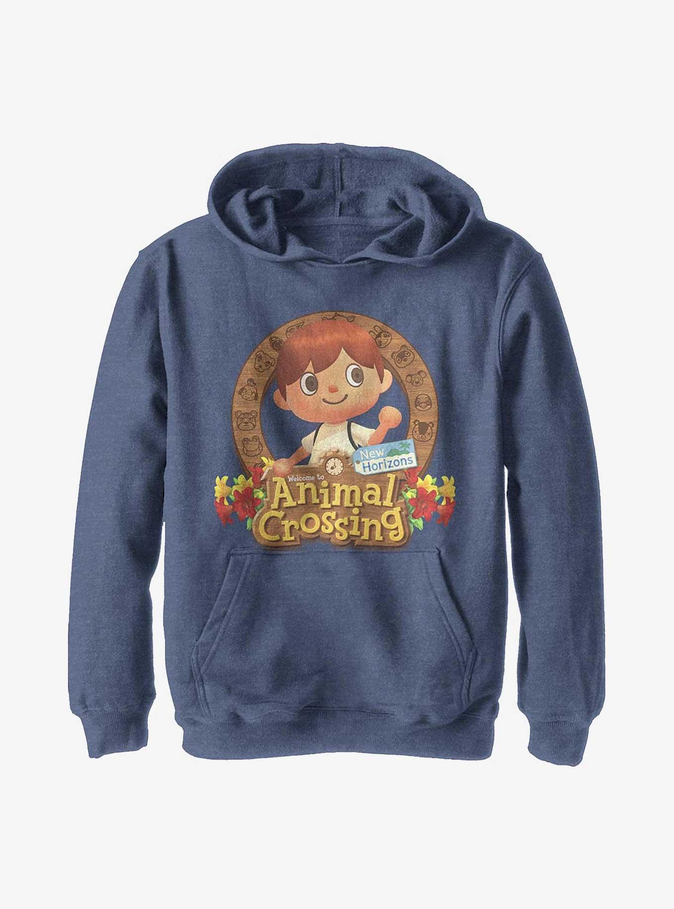 Animal Crossing Villager Emblem Youth Hoodie, , hi-res