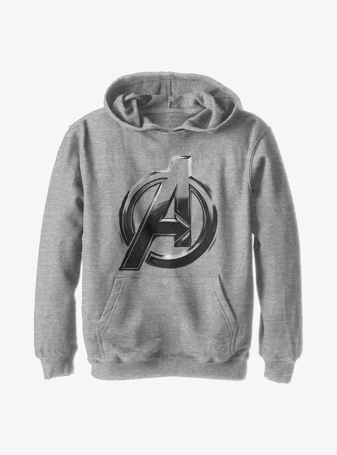 Marvel Avengers Logo Sketch Youth Hoodie, , hi-res