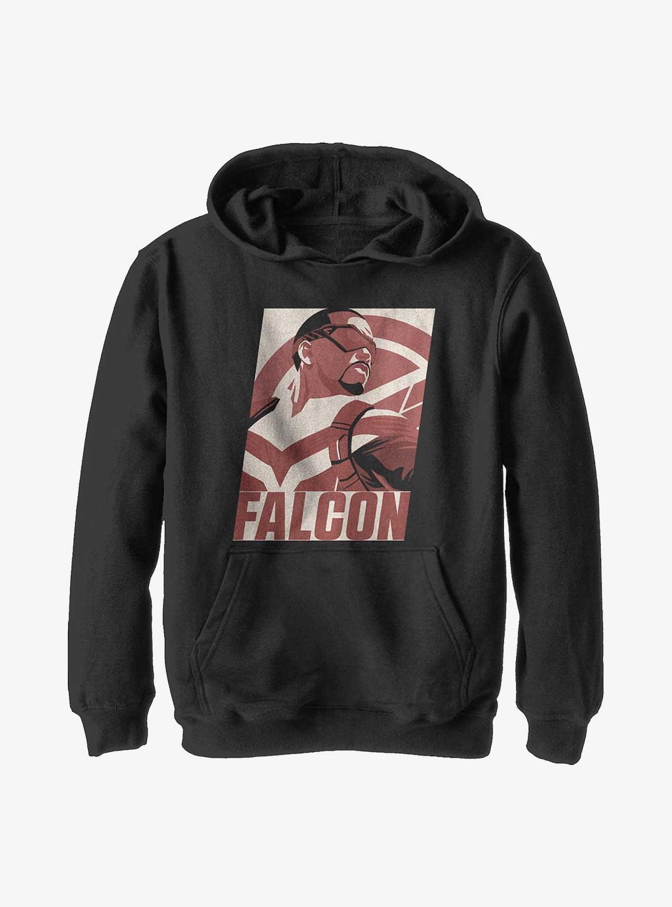 Marvel The Falcon And The Winter Soldier Poster Youth Hoodie, , hi-res