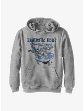 Marvel Fantastic Four Classic Four Youth Hoodie, , hi-res