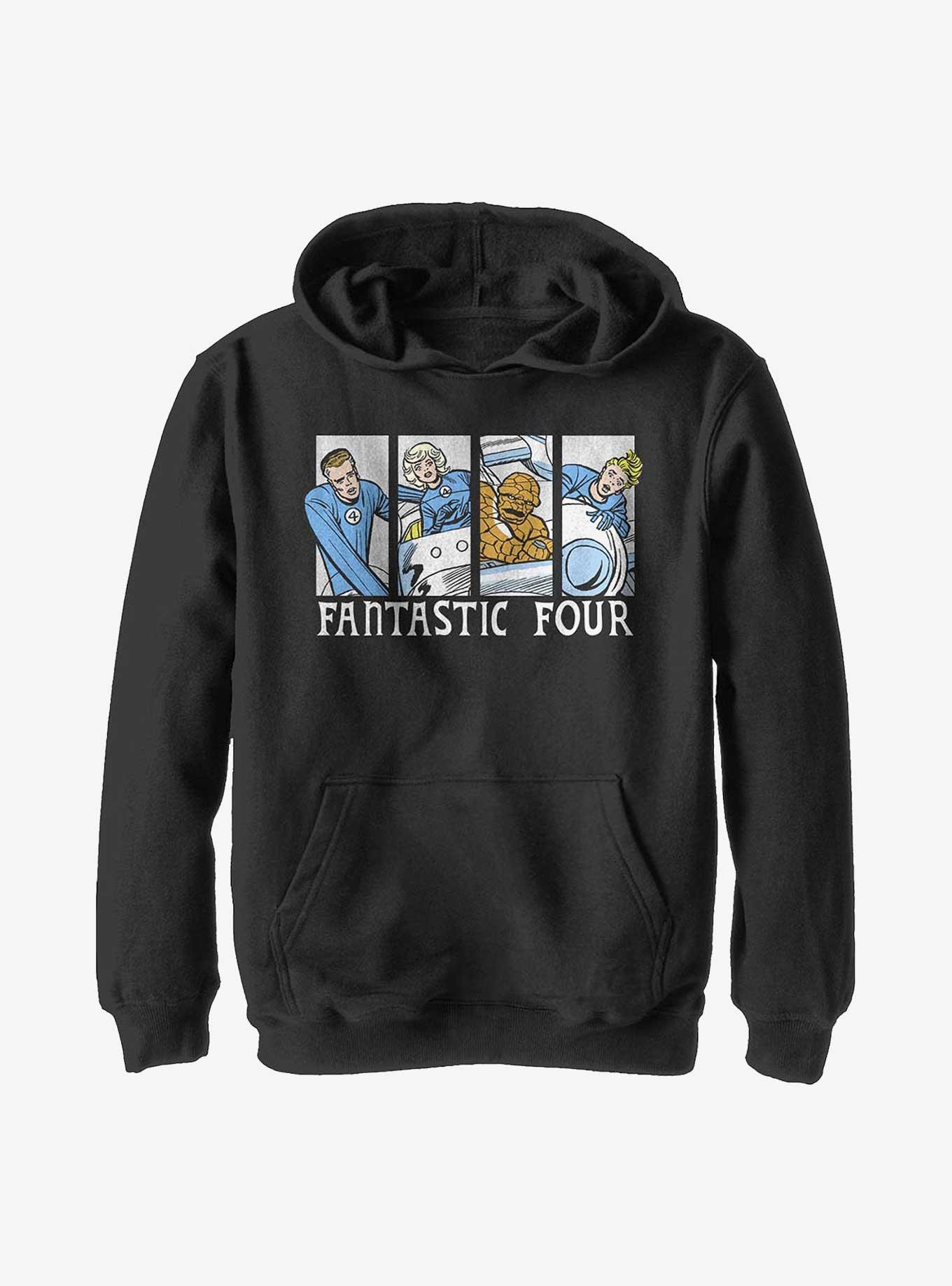Marvel Fantastic Four Fantastic Comic Youth Hoodie, , hi-res