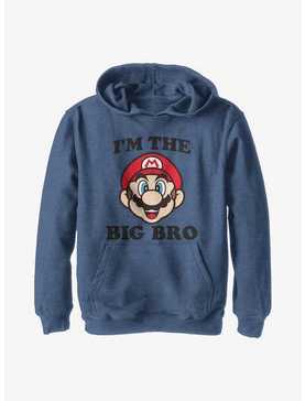 Nintendo Super Mario Big Bro Youth Hoodie, , hi-res