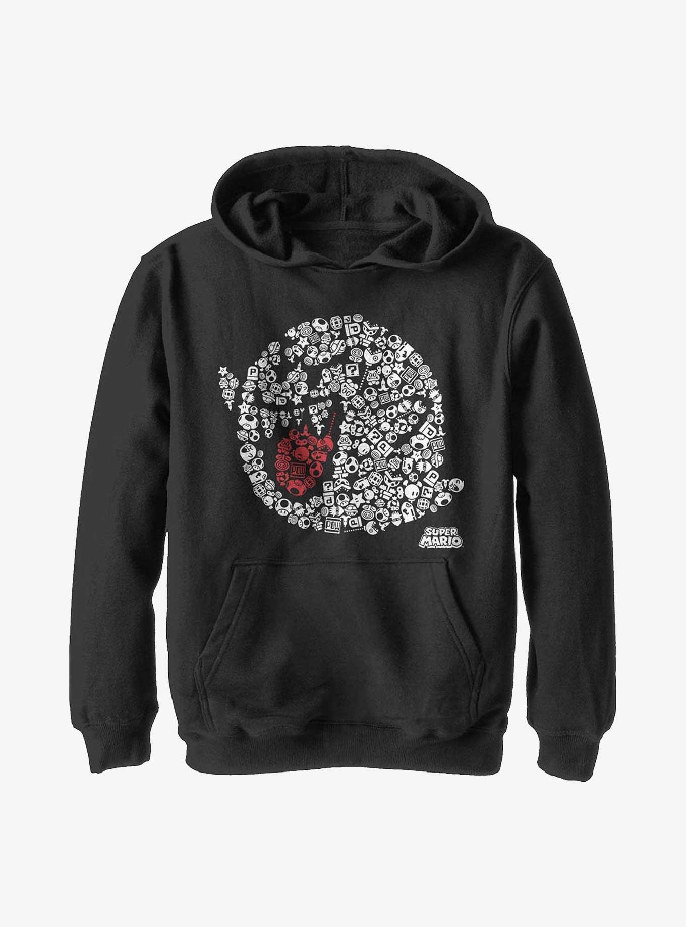 Super mario mens online hoodie