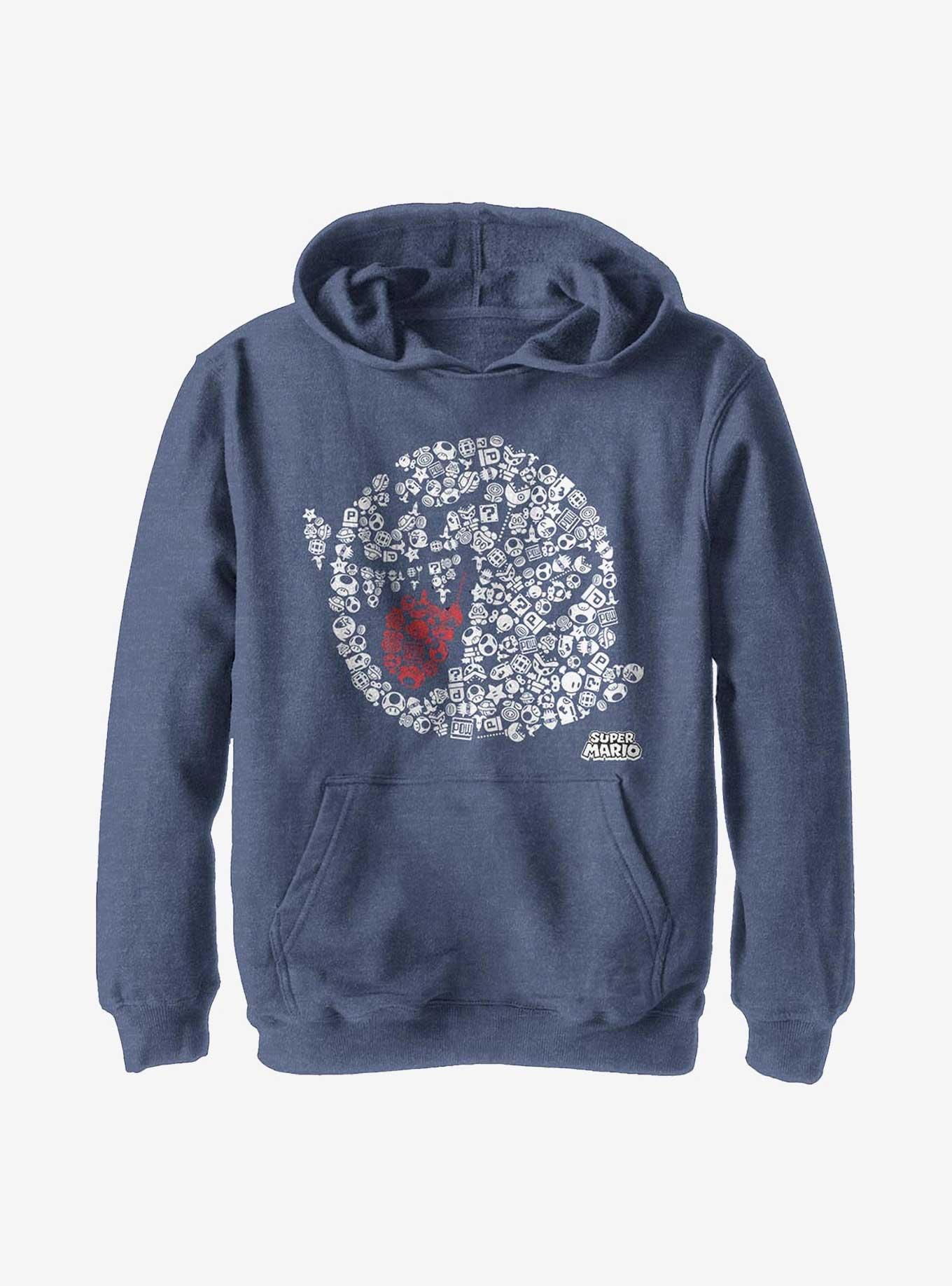 Nintendo Super Mario Boo Tastic Youth Hoodie