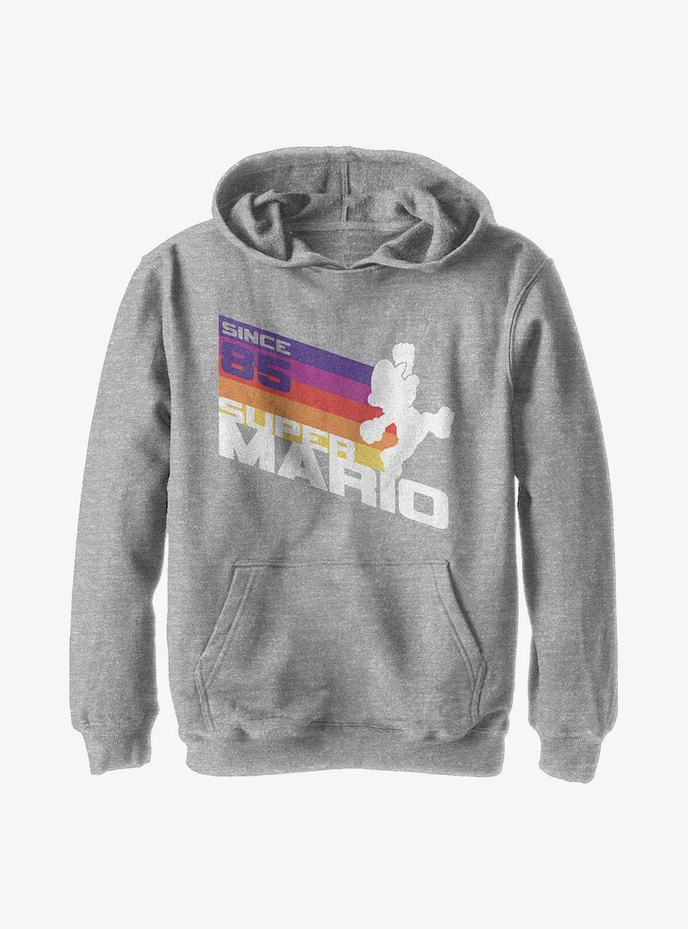 Nintendo Super Mario Color Stack 90 Youth Hoodie, , hi-res