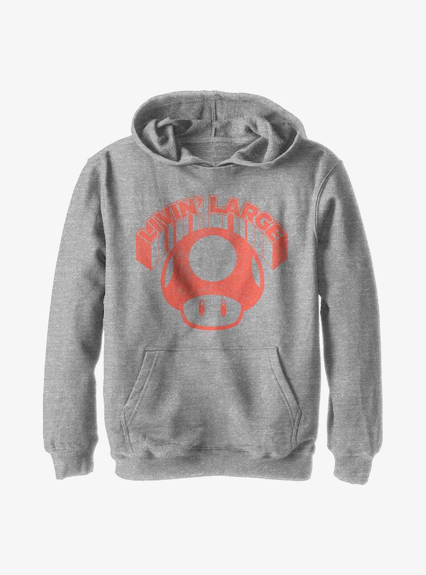 Nintendo Super Mario Living Large Youth Hoodie, , hi-res
