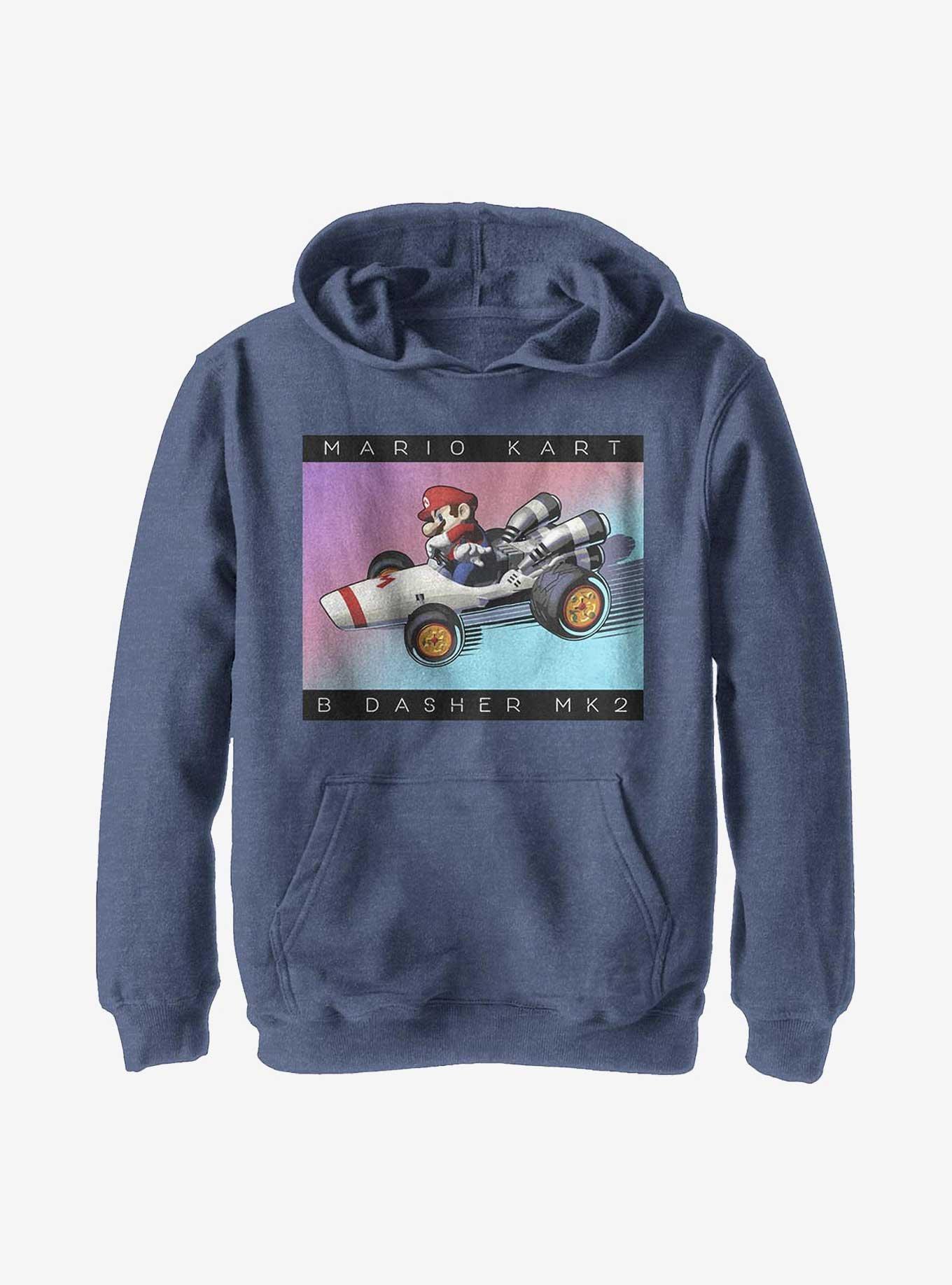 Nintendo Super Mario Quattrovalvole Youth Hoodie, , hi-res