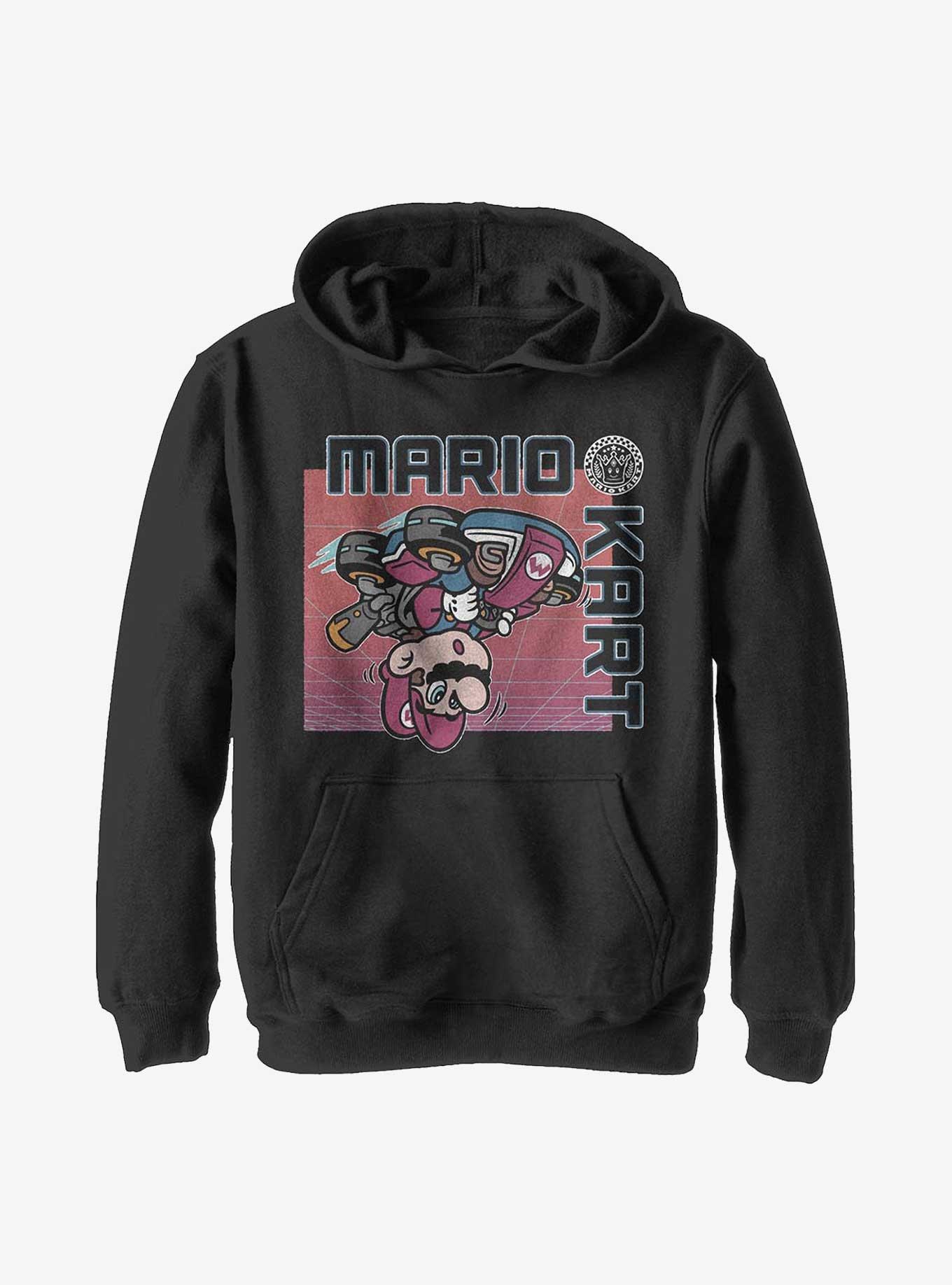 Nintendo Super Mario Topsy Turvy Youth Hoodie, , hi-res