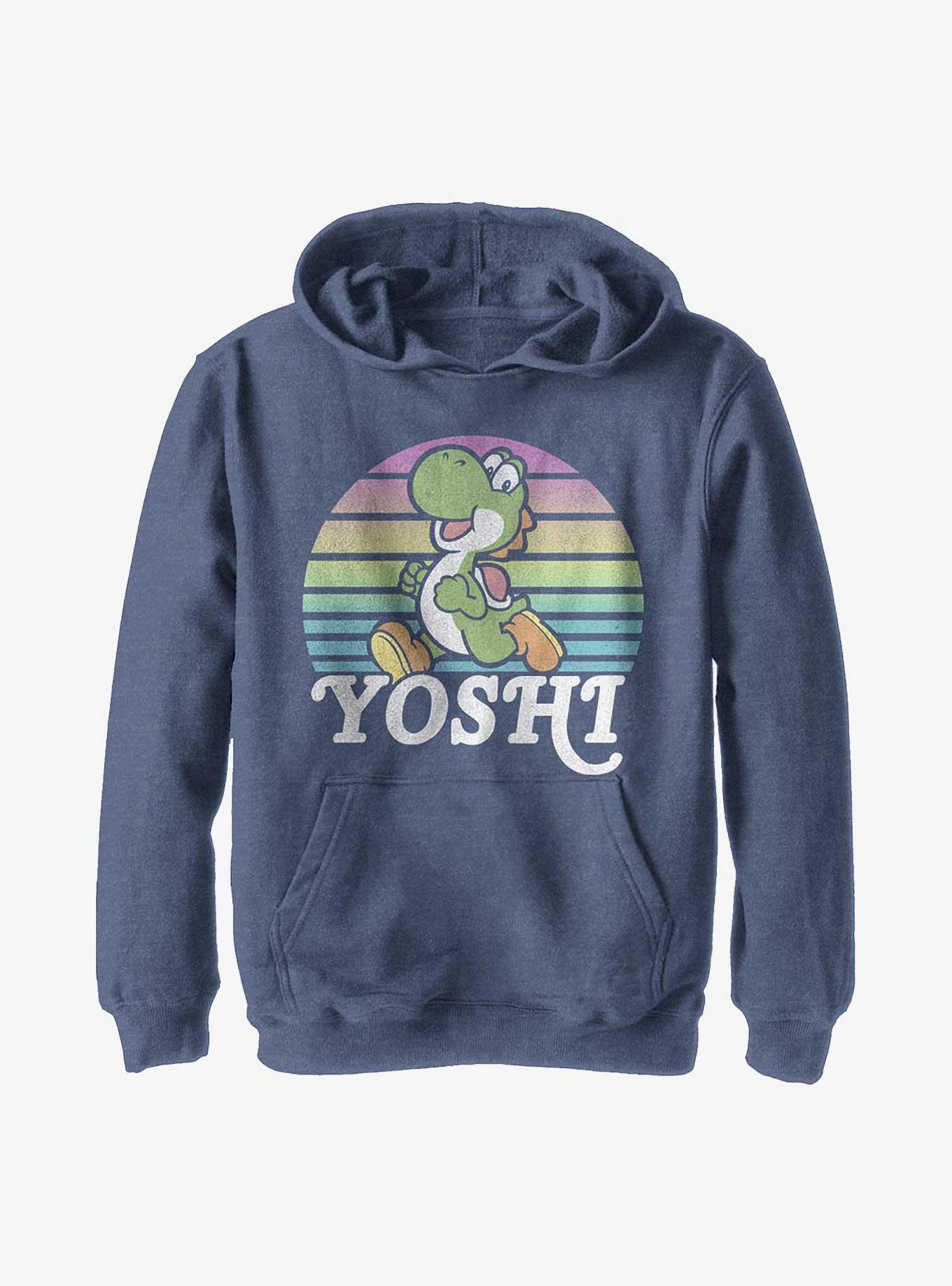 Nintendo Super Mario Yoshi Run Youth Hoodie, , hi-res