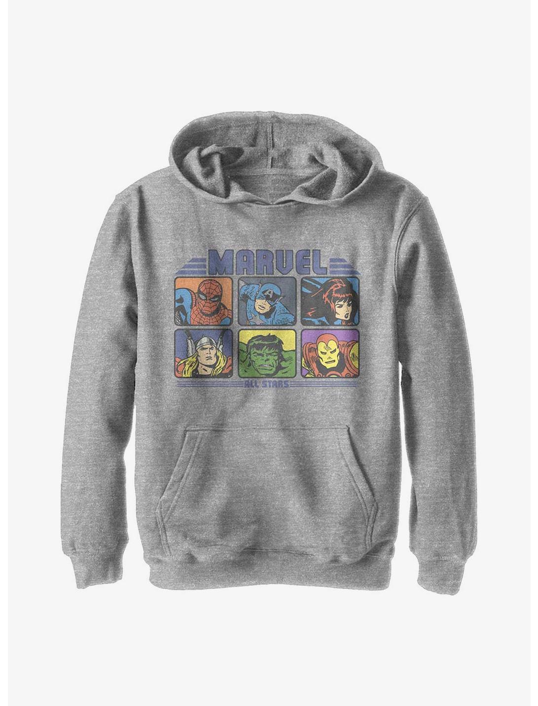 Marvel All Stars Youth Hoodie, ATH HTR, hi-res