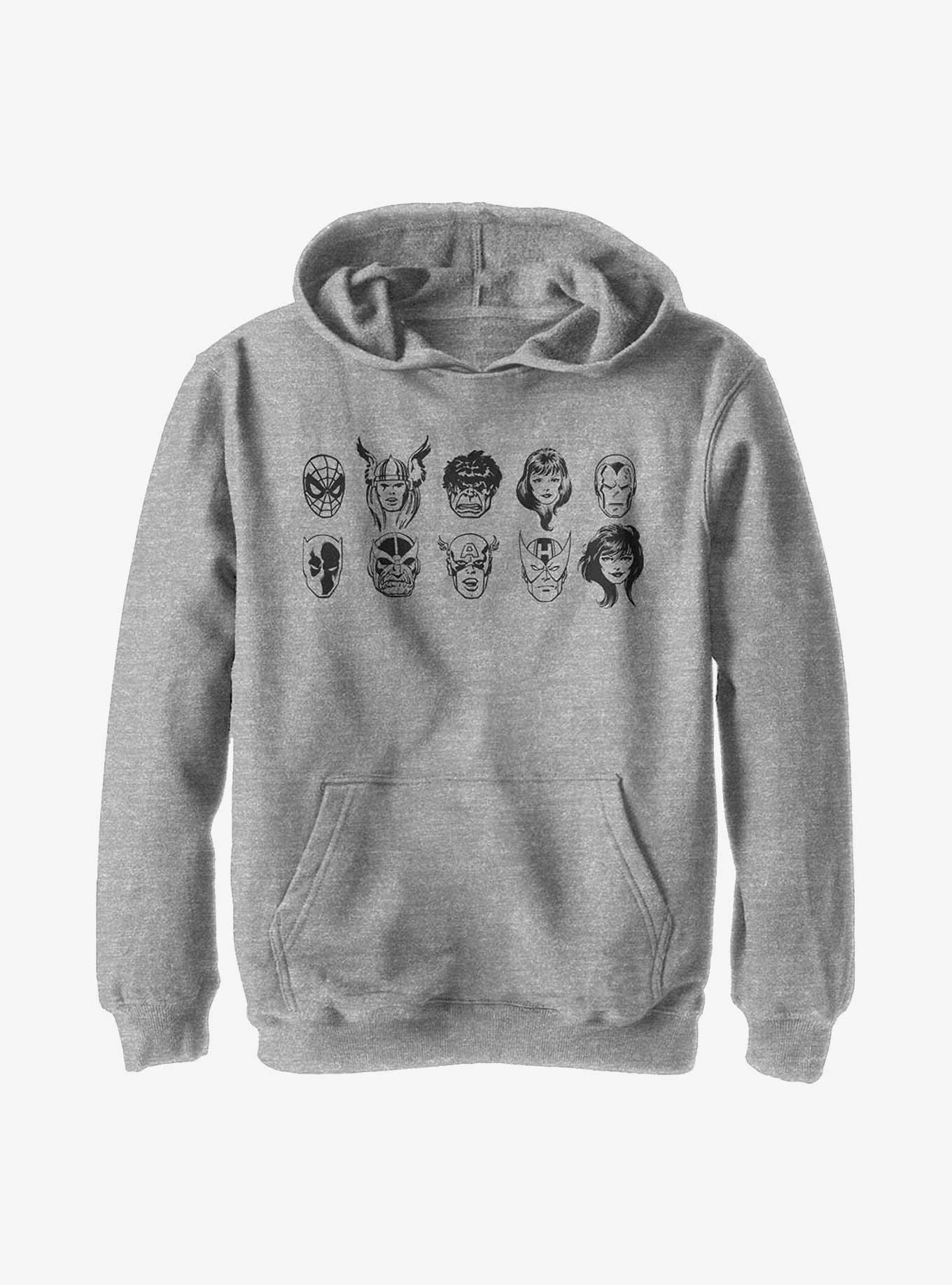 Marvel Ink Heroes Youth Hoodie, , hi-res
