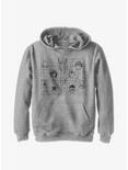 Marvel Heads Youth Hoodie, ATH HTR, hi-res