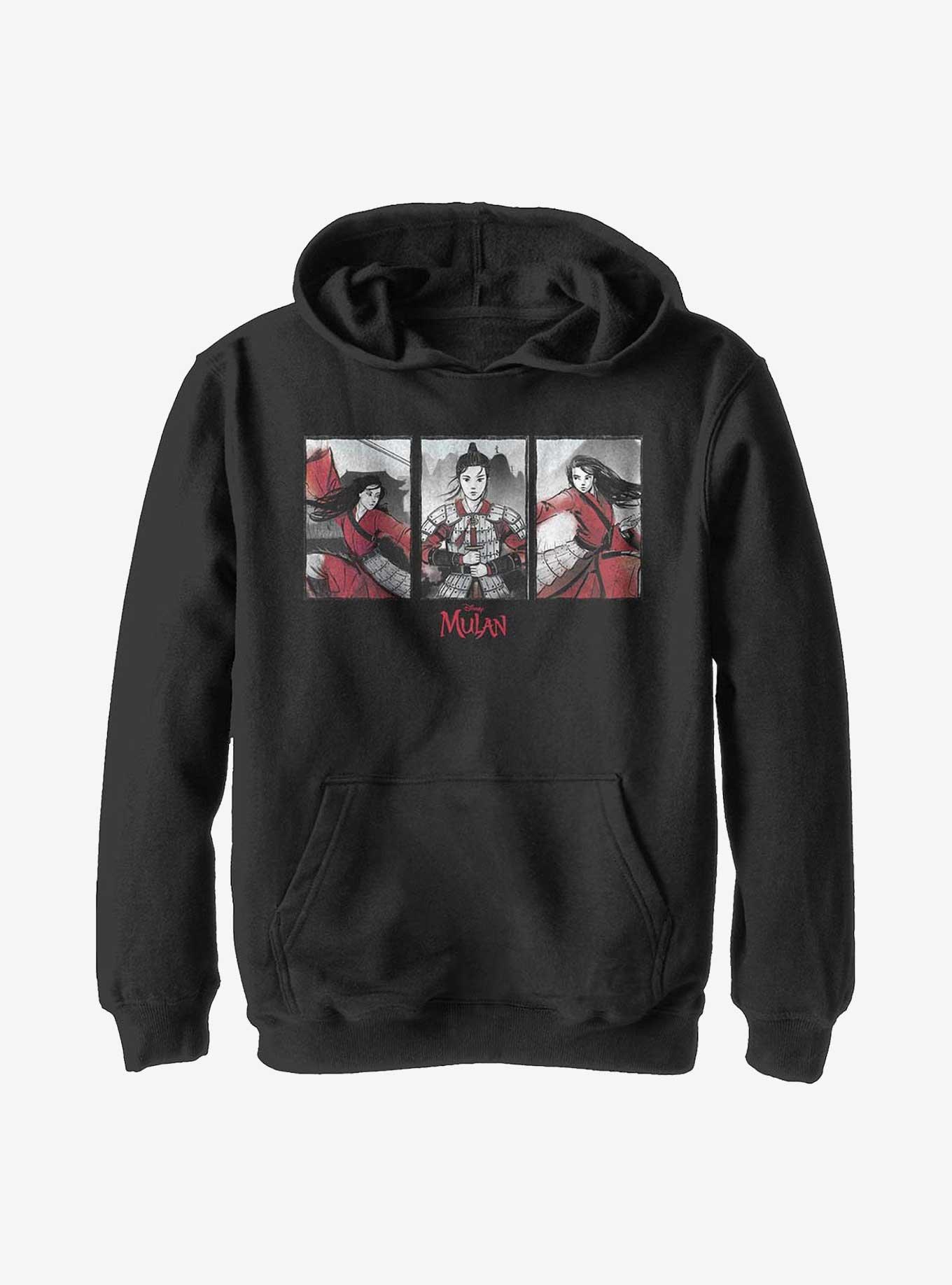 Disney Mulan Floral Boxed Youth Hoodie, , hi-res
